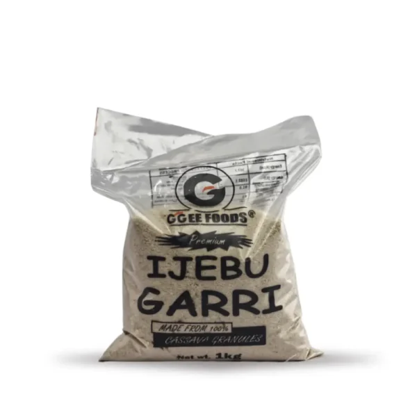 Ijebu Garri 2kg –5 Pieces in One Bag
